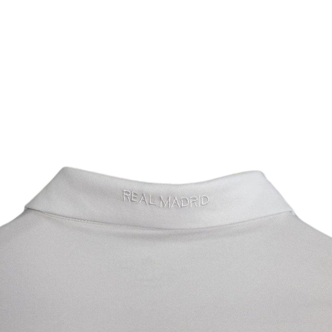 Camisa Retrô Real Madrid Manga Longa Adidas 2016/17 Masculino Branco