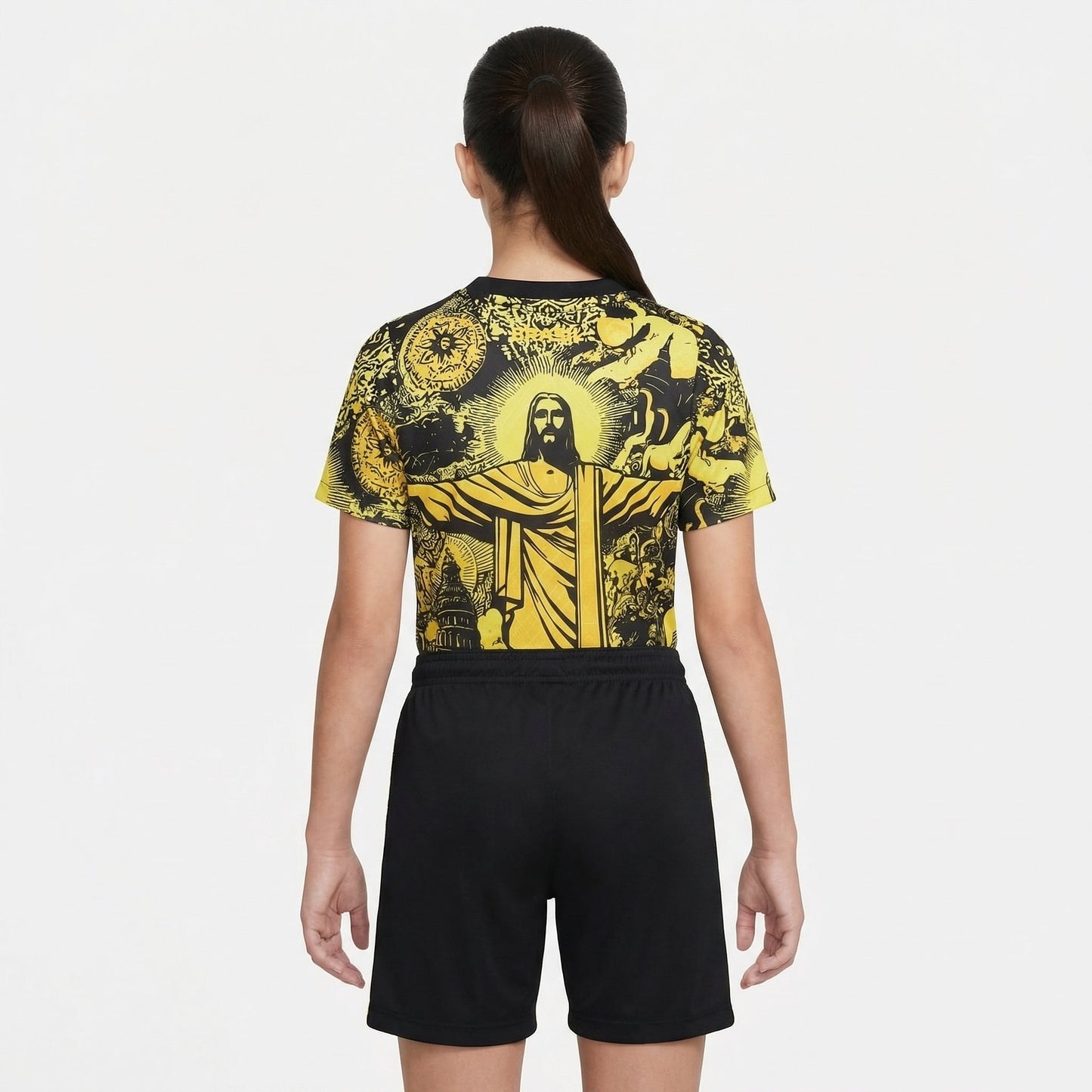 Conjunto Infantil Brasil Feminina 2024/2025 Edição especial