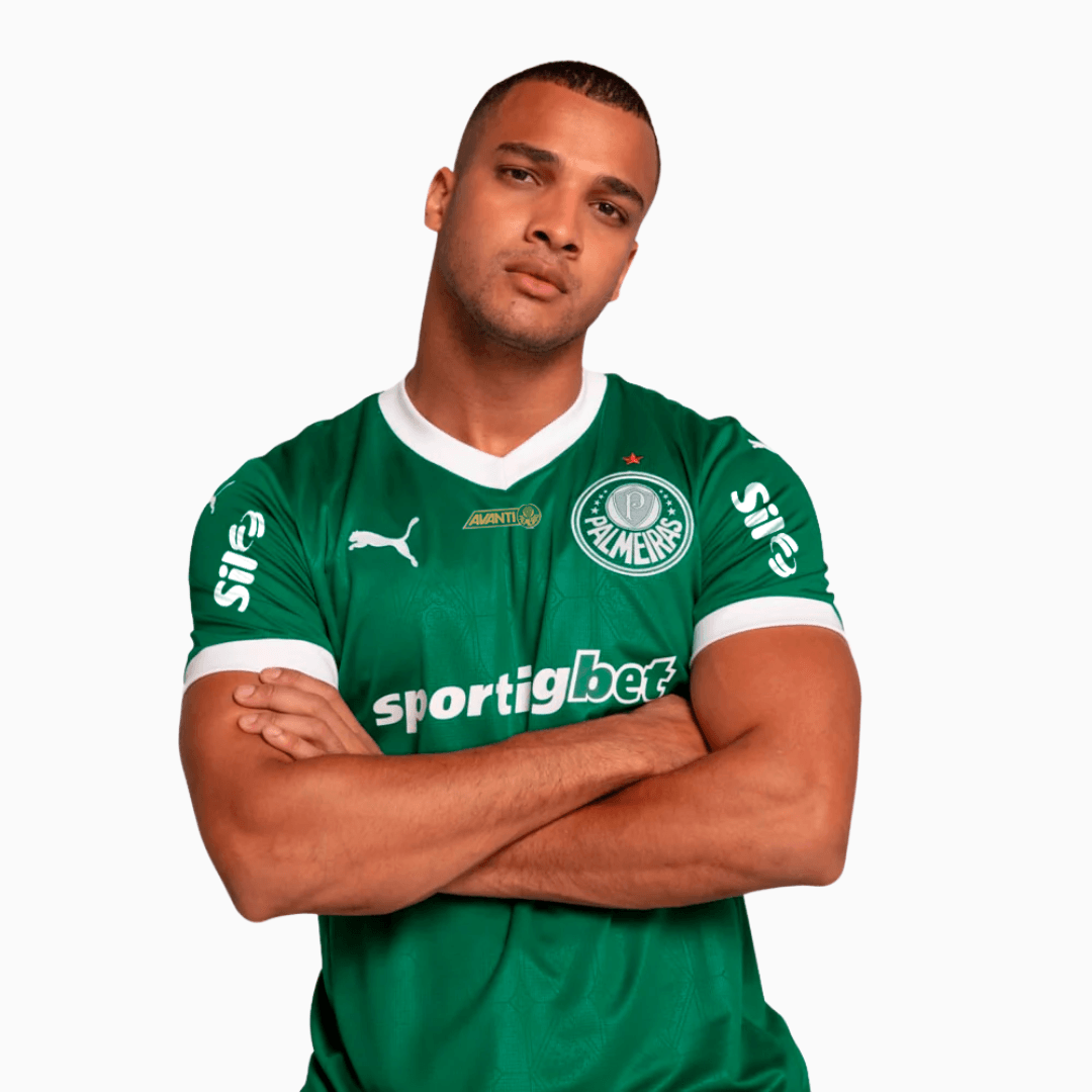 Camisa Puma Palmeiras 2025/26 I Com Patrocínios