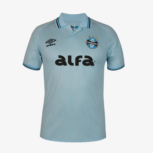 Camisa Umbro Grêmio 2025/26 II Azul Celeste Jogador