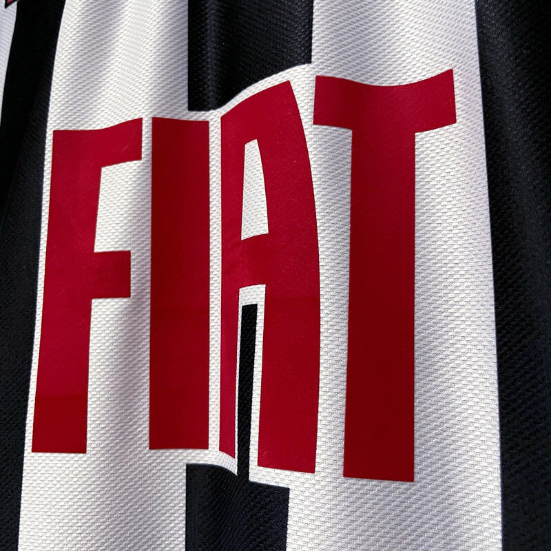 Camisa Atlético Mineiro Centenário Retrô 2008 Preta e Branca - Lotto