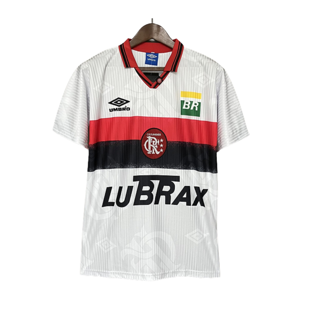 Camisa Retrô Flamengo Away 1997/98 Masculino - Branco