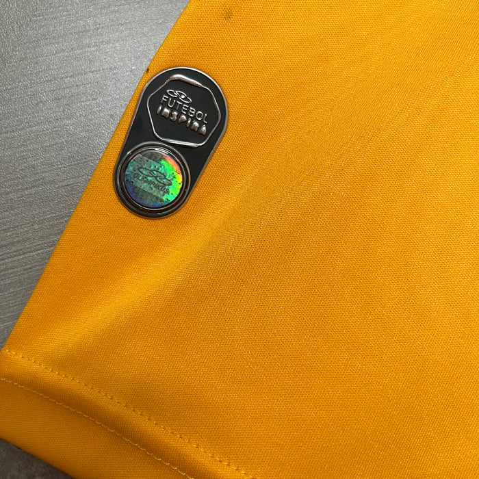 Camisa Cruzeiro Goleiro Retrô 2014/15 Amarela - Olympikus