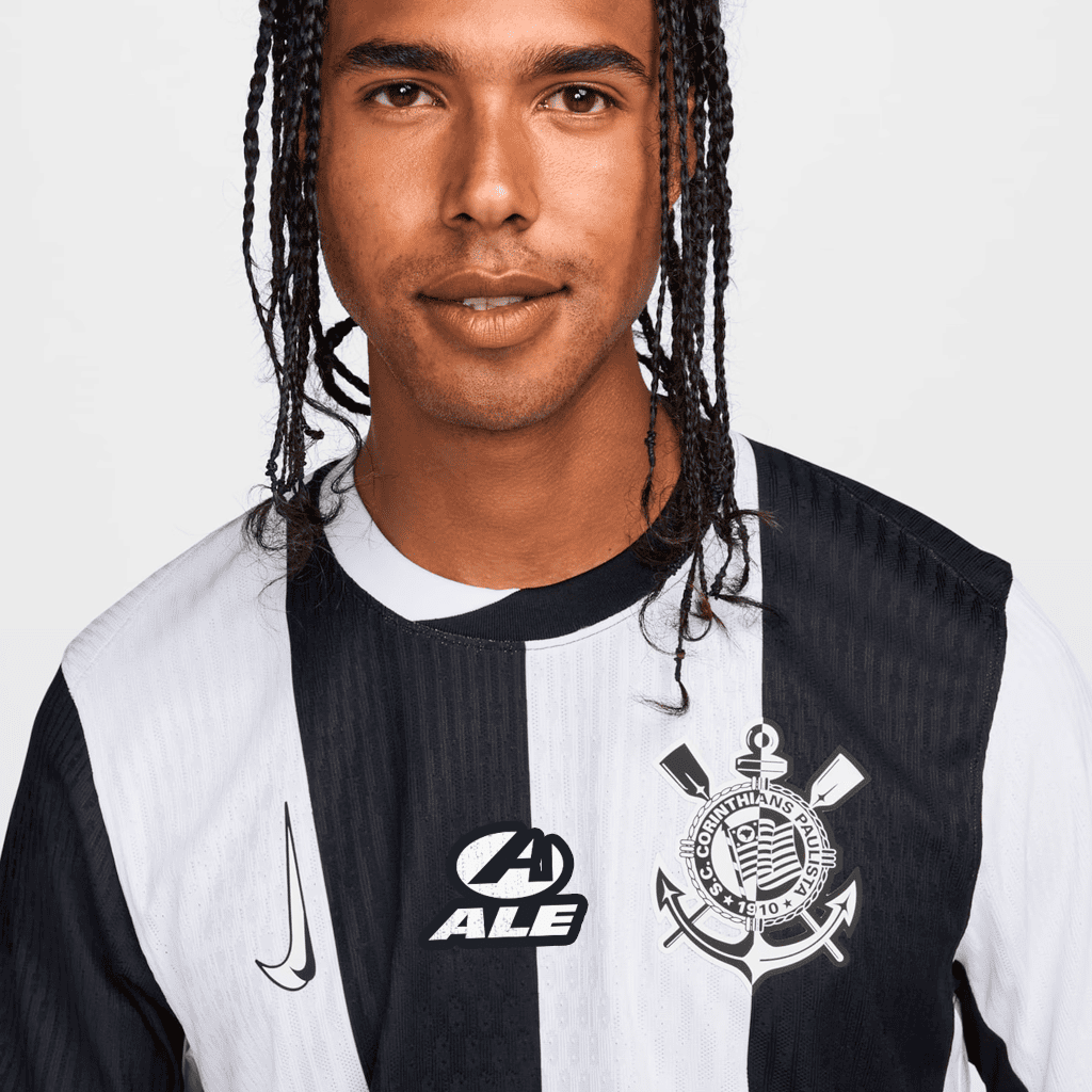 Camisa Nike Corinthians 2024/25 III Jogador Com Patrocínios