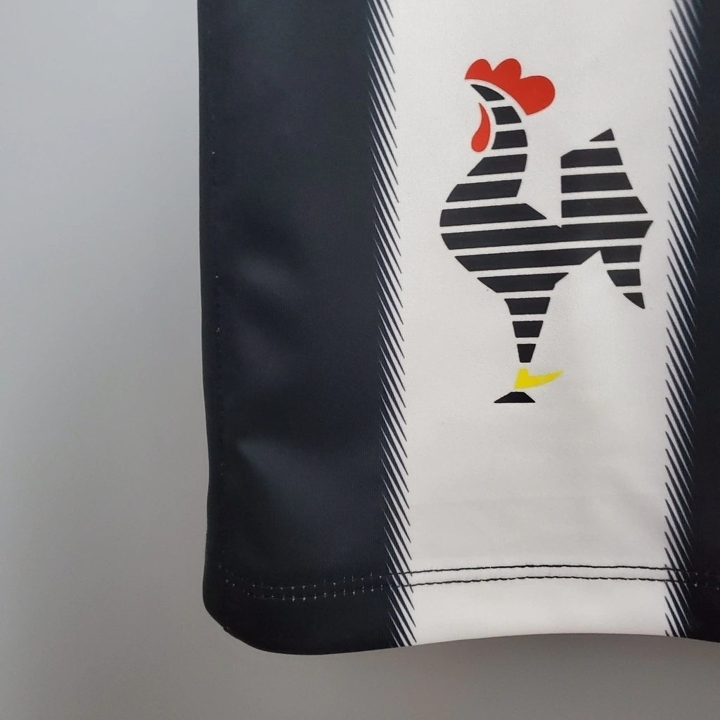 Camisa Atlético Mineiro Home Retrô 2013 Patch da Libertadores - Preta e Branca - Lupo