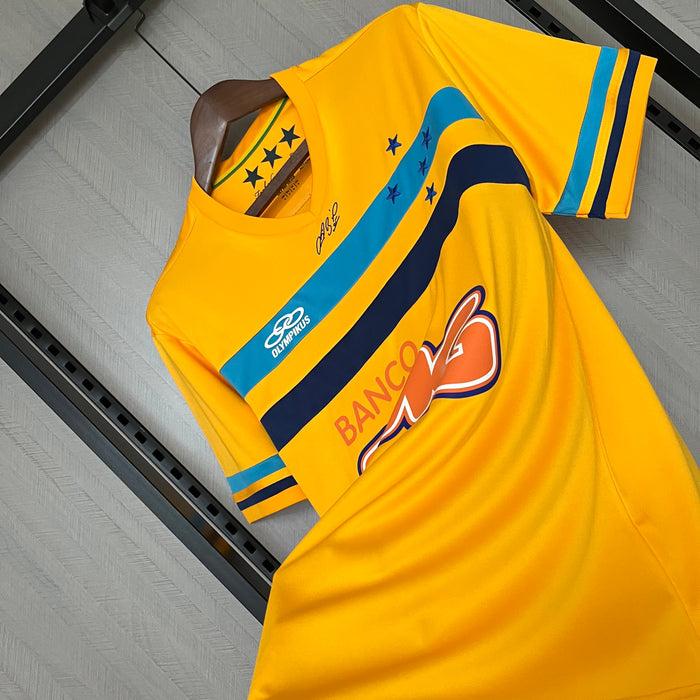 Camisa Cruzeiro Goleiro Retrô 2014/15 Amarela - Olympikus