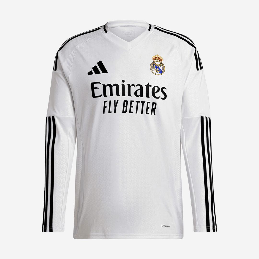 Camisa adidas Real Madrid 2024/25 I Manga Longa - [product_category] | Arquibancada Esportes