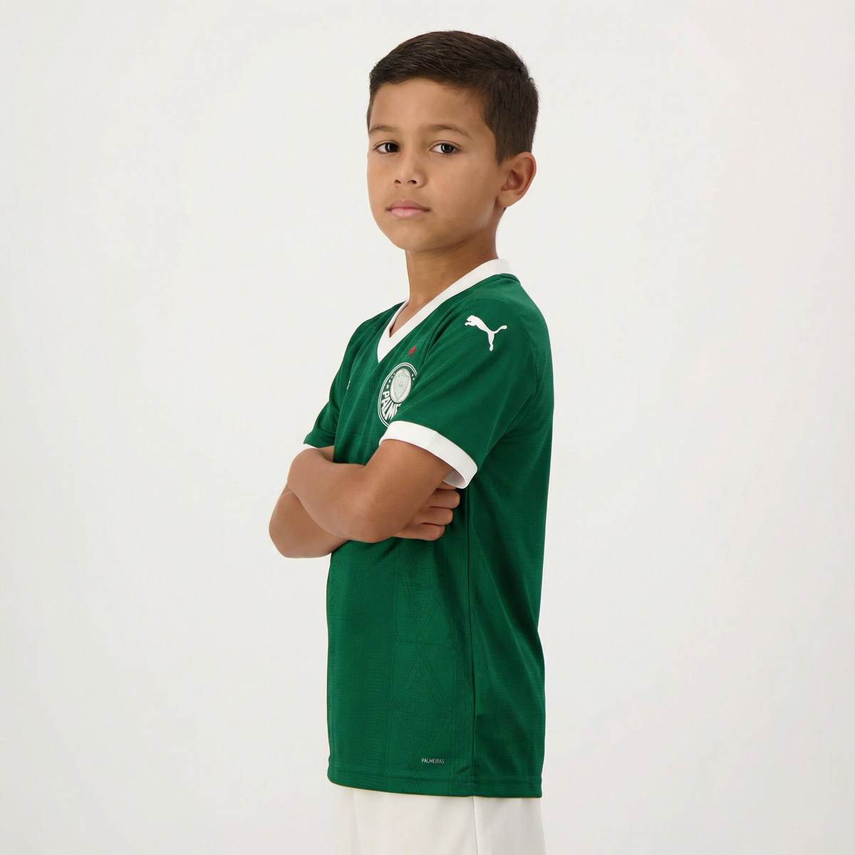 Conjunto Infantil Puma Palmeiras 2025/26 I
