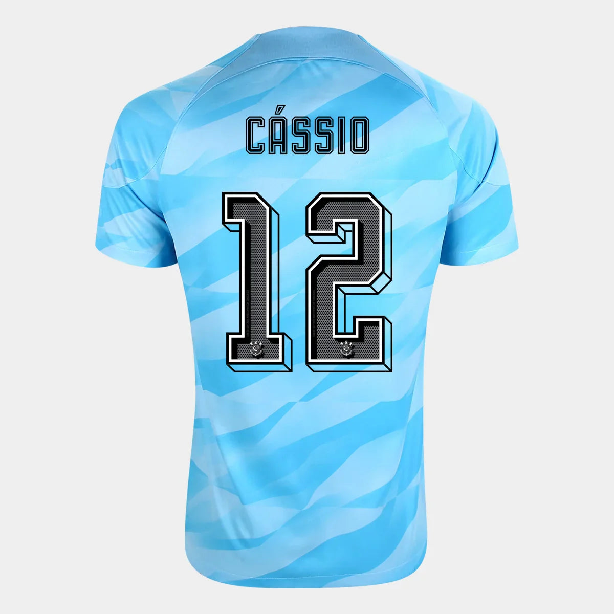 Camisa Goleiro Corinthians 2023/24 "Cássio 12" Azul