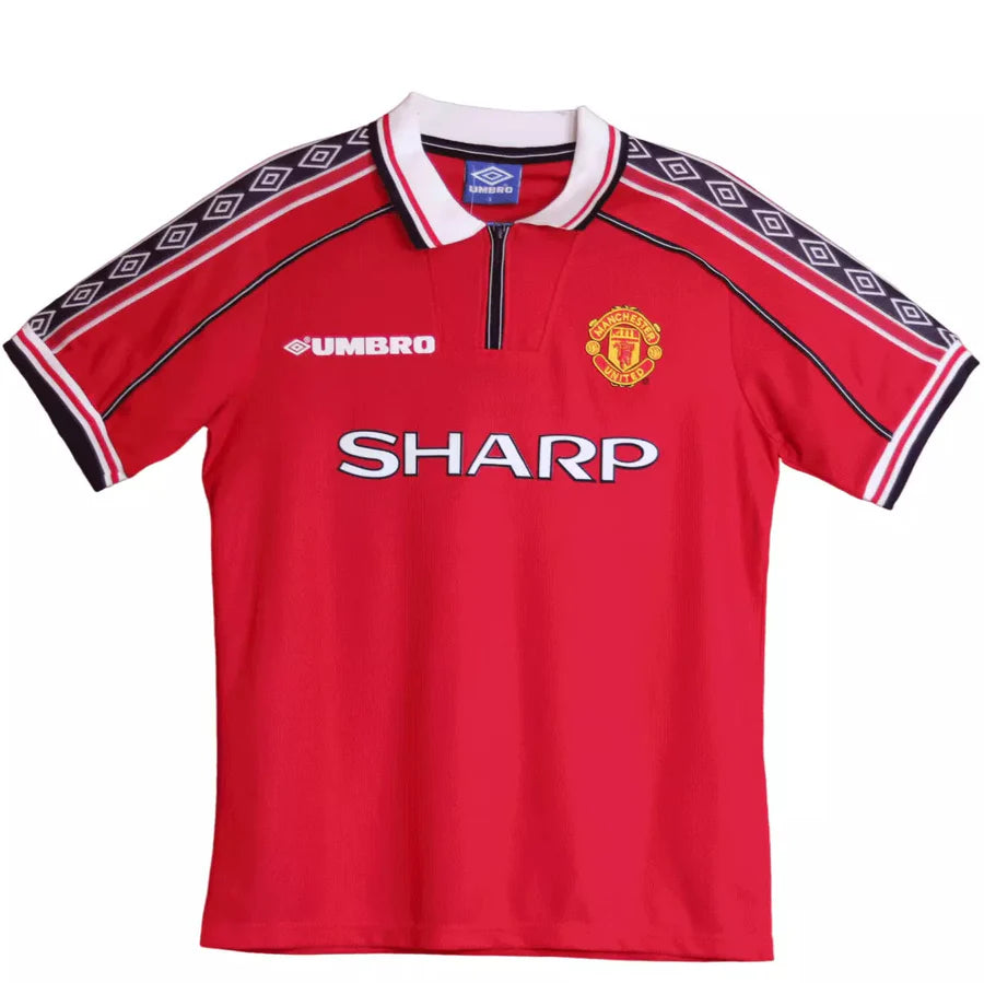 Camisa Retrô Manchester United Home 1998/99 Nike Masculino - Vermelho
