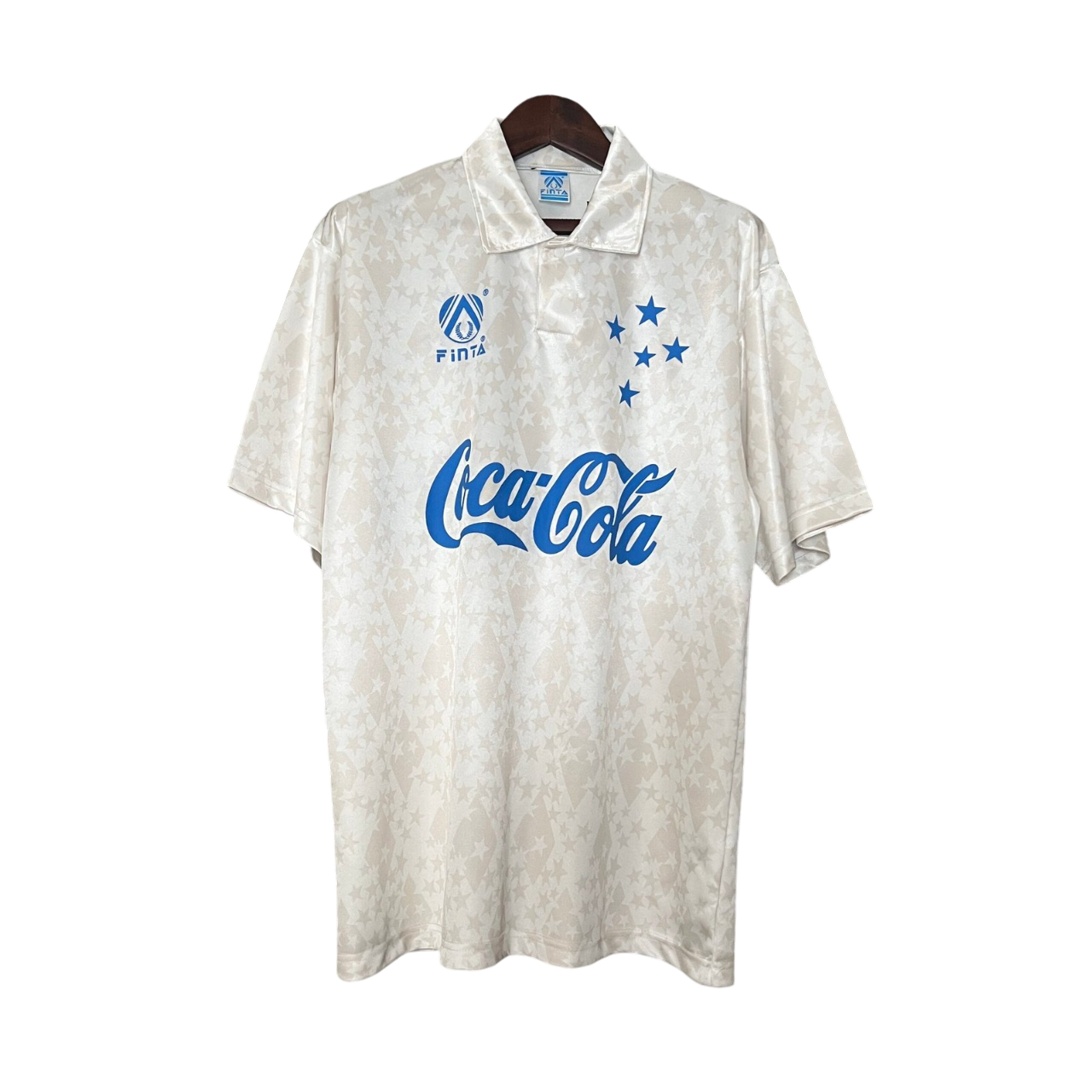 Camisa Cruzeiro Away Retrô 1993/94 branca - Finta