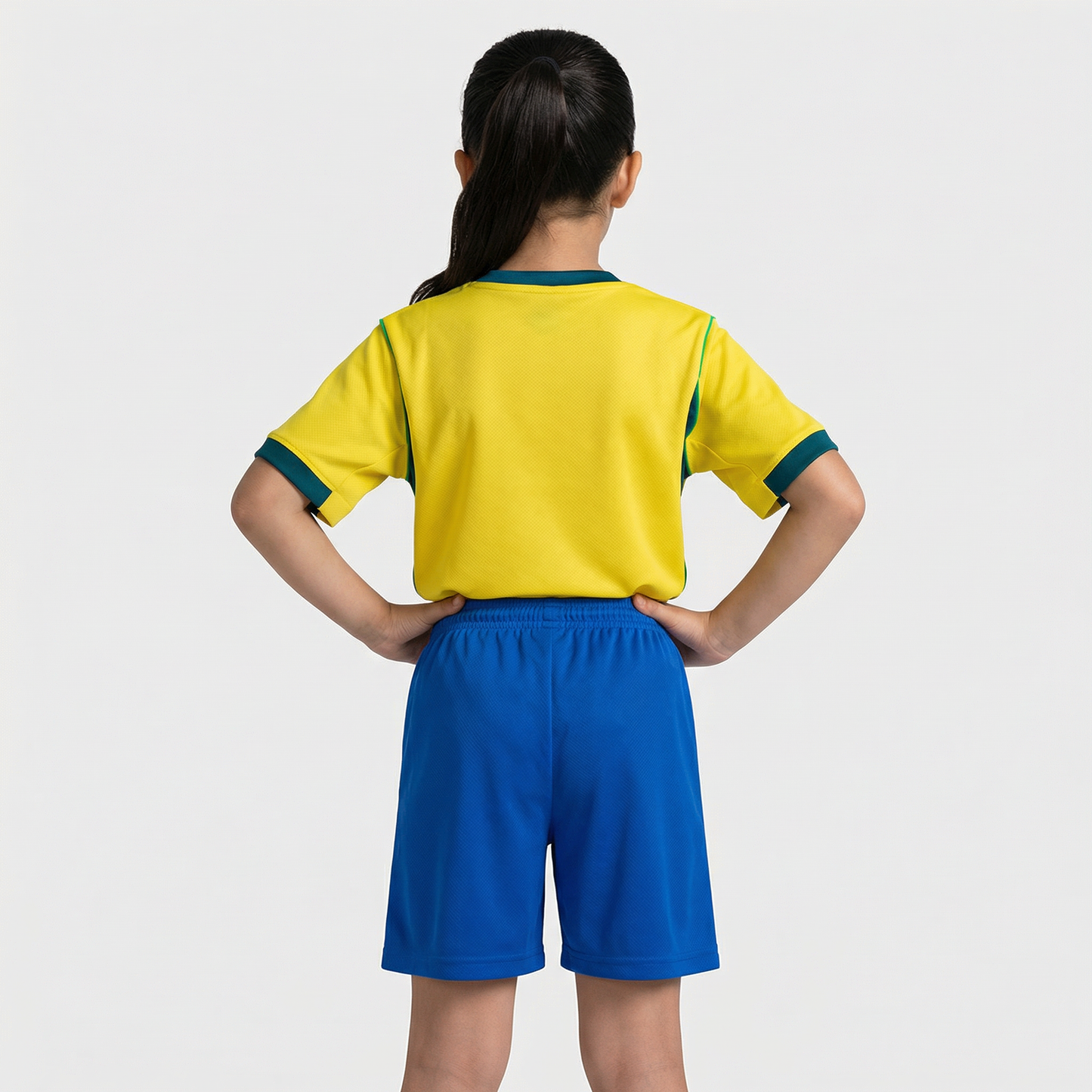 Conjunto Infantil Brasil Feminina 2026