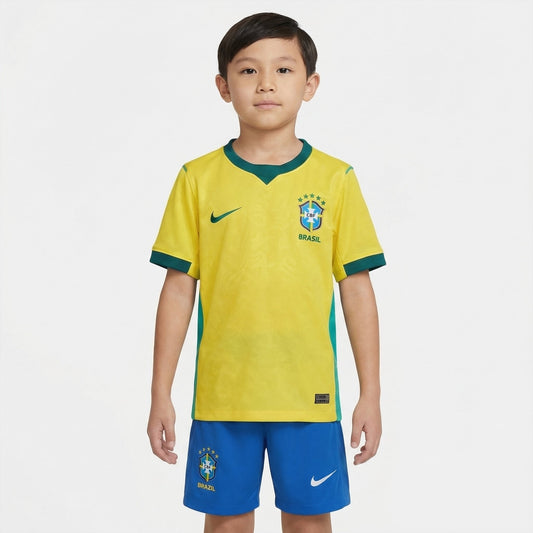 Conjunto Infantil Nike Brasil  2026 Copa do Mundo